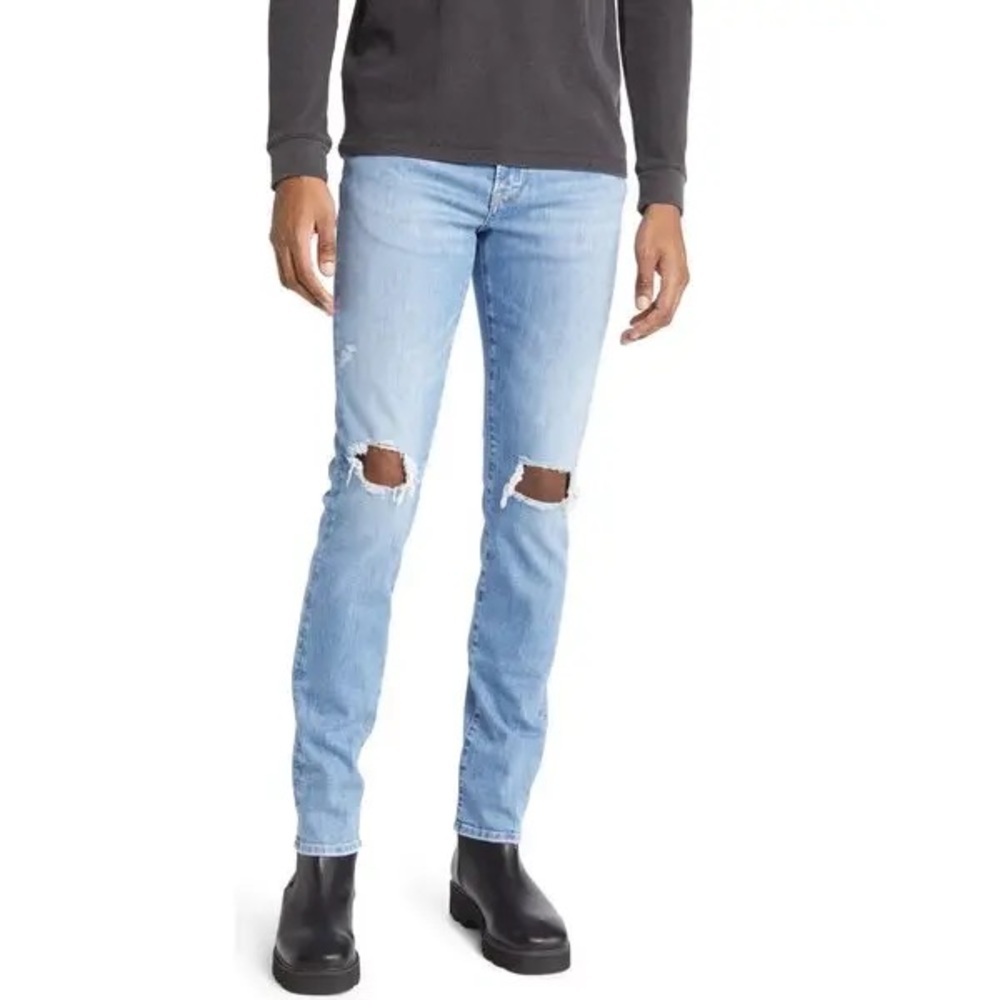 NWT FRAME Men’s L'homme Skinny Fit Jeans Size: 32 Color:	
Maui Destruct
